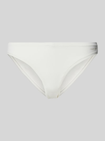 ORGANIC BASICS Slip mit Label-Print Offwhite 1