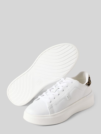 Tommy Hilfiger Low Top Sneaker aus echtem Nappaleder Weiss 4