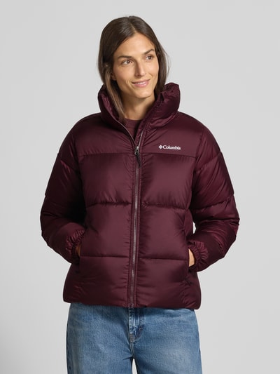 COLUMBIA Gewatteerd jack met opstaande kraag en ritssluiting, model 'Puffect™' Prune - 4