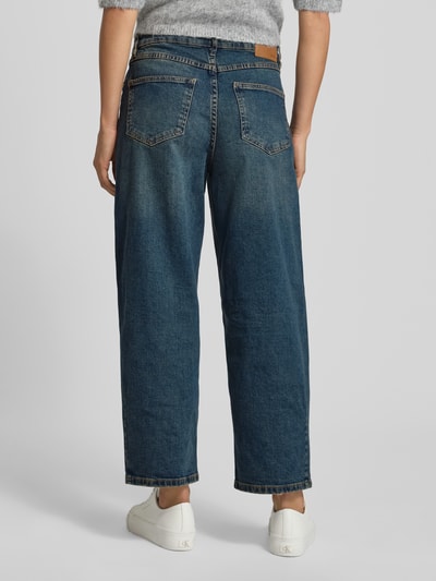 OPUS Tapered fit jeans in used-look, model 'GROVER' Jeansblauw - 5