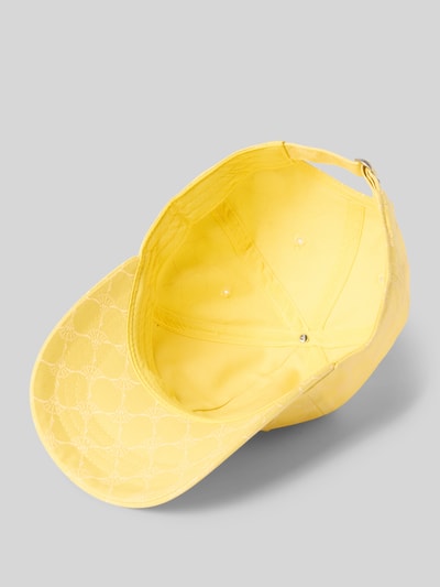 JOOP! Baseballpet met labeldetail Lichtgeel - 2