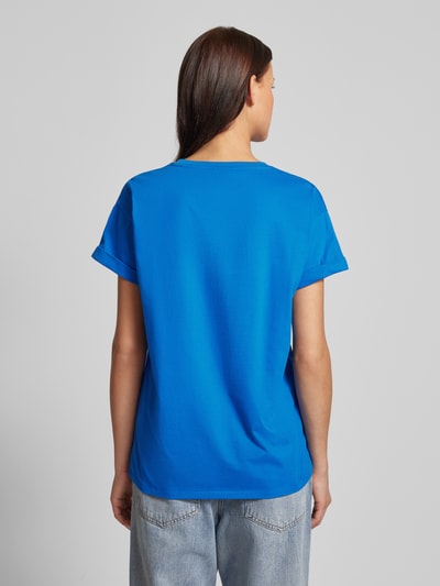 Colourful Rebel Boxy Fit T-Shirt mit Label-Print Royal 5