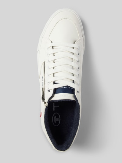 Tom Tailor Low Top Sneaker mit Reißverschluss Weiss 3