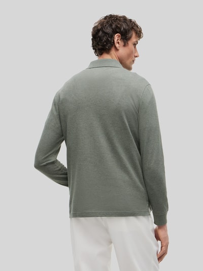Tommy Hilfiger Regular Fit Poloshirt aus Baumwoll-Mix  Oliv 5
