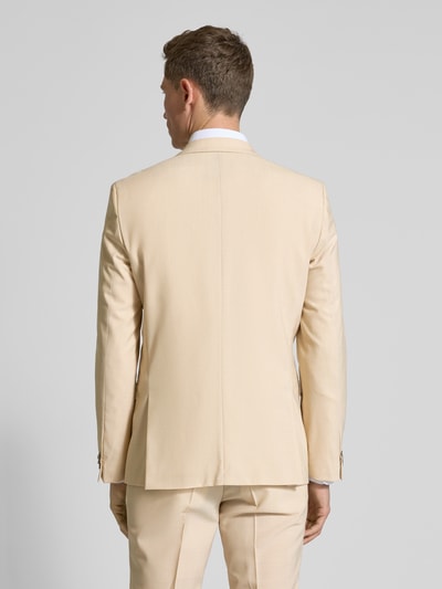 HUGO Slim Fit Anzug mit Pattentaschen Modell 'Arti/Hesten232X' Beige 5