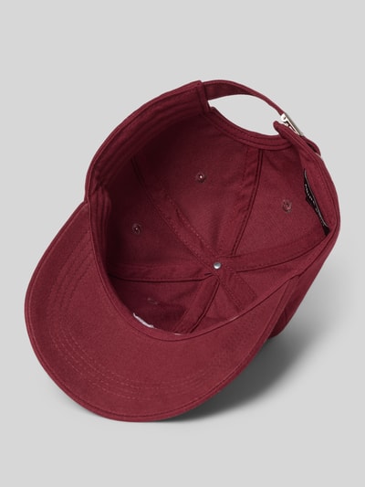 Anine Bing Basecap mit Logo-Stitching Dunkelrot 2