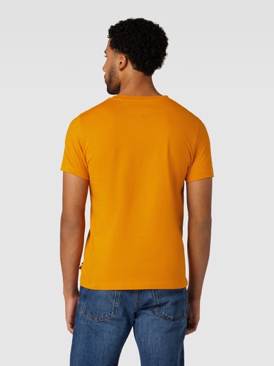 Tommy Hilfiger T-Shirt mit Label-Print Orange 5