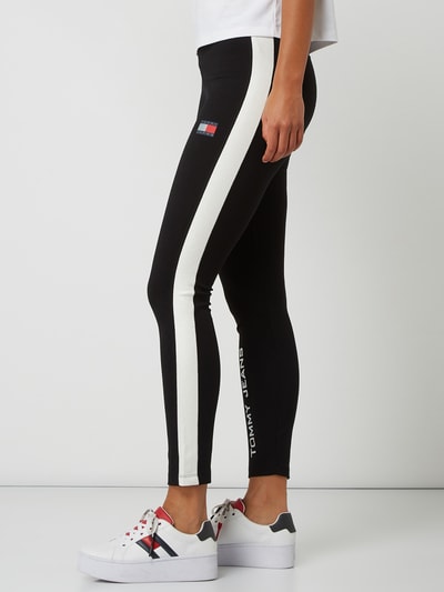 Tommy Jeans Legging met glittereffect  Zwart - 6