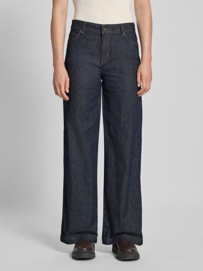 Buena Vista Jeansy z szerokimi nogawkami i wpuszczanymi kieszeniami Ciemnoniebieski 4