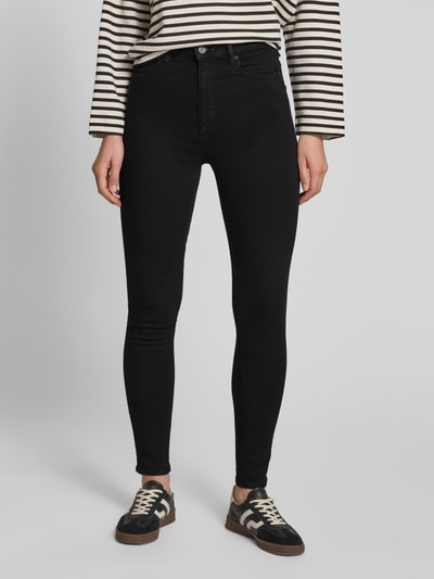 ARMEDANGELS Super Skinny Fit Jeans im 5-Pocket-Design Modell 'INGAA' Black 4