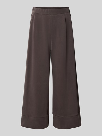 Rich & Royal Culotte mit Gesäßtaschen Modell 'Peach' Schoko 1