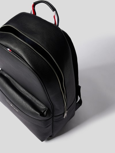 Tommy Hilfiger Rucksack in Leder-Optik Black 5