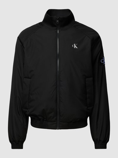 Calvin Klein Jeans Bomberjacke mit Stehkragen Modell 'HARRINGTON' Black 2