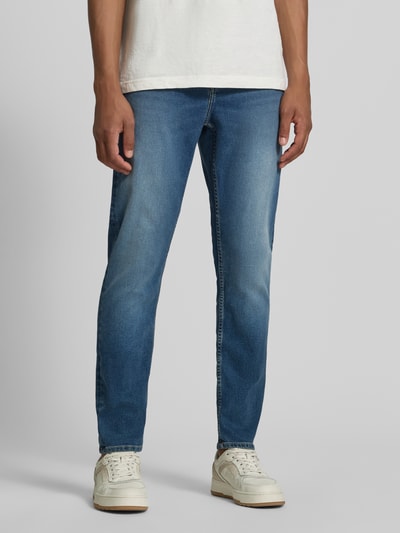 ARMEDANGELS Tapered Fit Jeans aus Baumwoll-Lyocell-Mix Modell 'AARJO TARPA' Dunkelblau 4