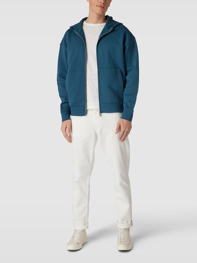 JAKE*S STUDIO MEN Sweatjack met capuchon Lagune - 1