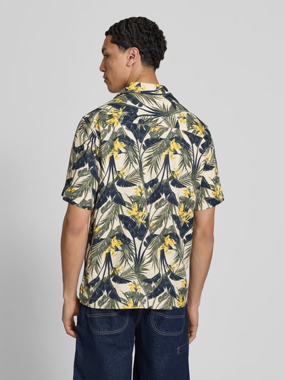 ONLY & SONS Regular Fit Freizeithemd aus reiner Viskose Modell 'DASH' Ecru 5