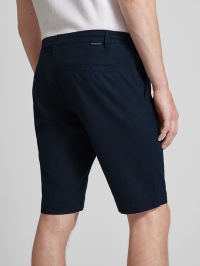 Tom Tailor Shorts mit Strukturmuster Marine 3