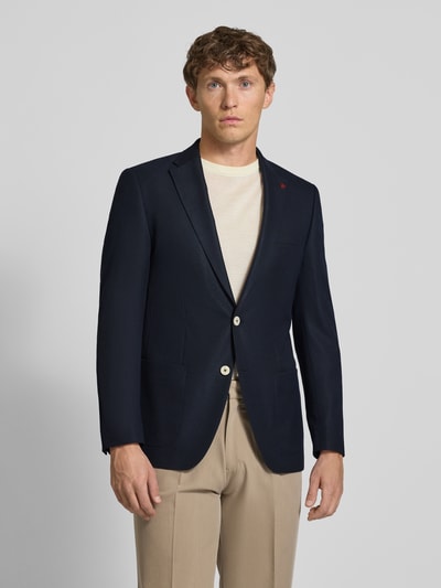 Roy Robson Slim Fit 2-Knopf-Sakko mit Reverskragen Marine 4