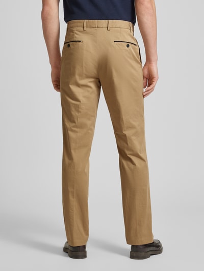 Hiltl Slim Fit Hose mit Bügelfalten Modell 'PEAKER' Sand 5