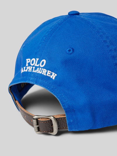 Polo Ralph Lauren Basecap mit Motiv- und Label-Stitching Royal 3