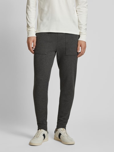 Polo Ralph Lauren Slim fit sweatpants met opgestikte zakken Antraciet gemêleerd - 4