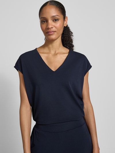 someday. Regular Fit Jumpsuit mit V-Ausschnitt Modell 'Celaria' Dunkelblau 3