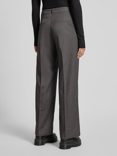 JJXX Wide Fit Stoffhose mit Viskose-Anteil Modell 'Ellis' Hellgrau 5