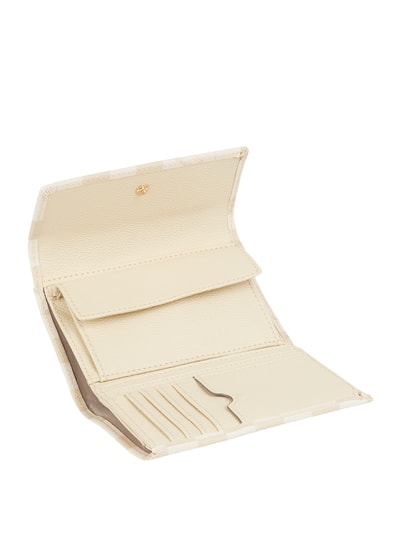 JOOP! Portemonnaie mit Karomuster Modell 'Cosma' - RFID-blocking Beige 4