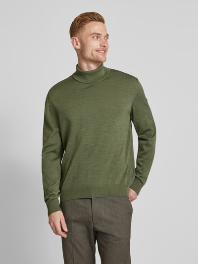 MAERZ Muenchen Strickpullover mit Rollkragen Grass 4