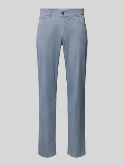 Brax Slim fit chino met Franse steekzakken, model 'CADIZ' Blauw - 2