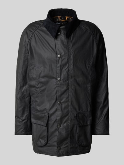 Barbour Jack met platte kraag, model 'BRISTOL' Marineblauw - 2