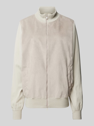 GRAN SASSO Jacke mit Lochmuster Sand 2