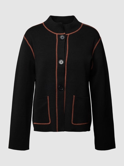 Betty Barclay Blazer mit Viskose-Anteil und Knopfverschluss Black 1