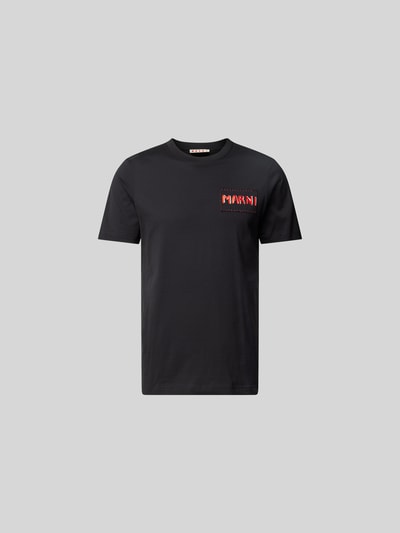 Marni T-Shirt aus reiner Baumwolle Black 2