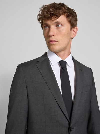 HUGO Modern Fit Business-Hemd mit Knopfleiste Modell 'Valerio' Weiss 3