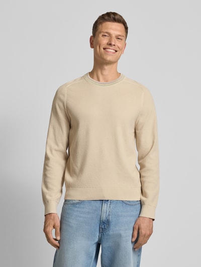 PAUL SMITH Strickpullover mit gerippten Abschlüssen Offwhite 4