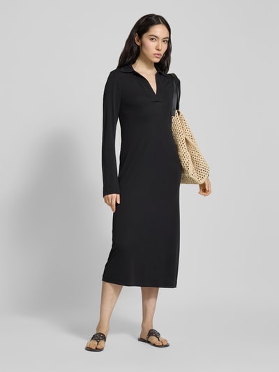 Tory Burch Zehentrenner mit Label-Detail Black 1