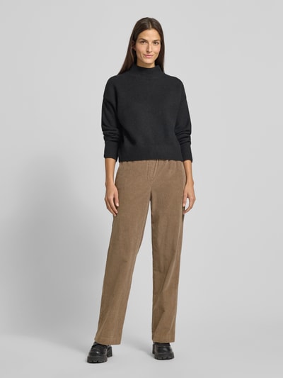 Armedangels  Wide Leg Cordhose aus Baumwoll-Mix Modell 'JAIMILAA CORDUROY' Taupe 1