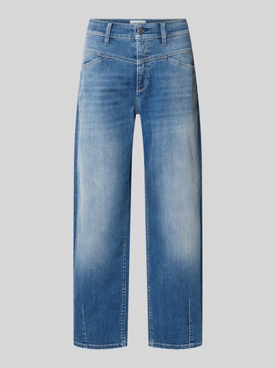 Produktfoto, Wide Fit Jeans mit Eingrifftaschen Modell 'Elin' von Cambio, bawełniany miks z elastanem, szerokość w rozmiarze 36: 39 cm, długość nogawki: 67 cm
