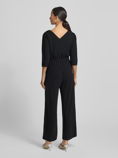 ZABAIONE Jumpsuit met V-hals Zwart - 5