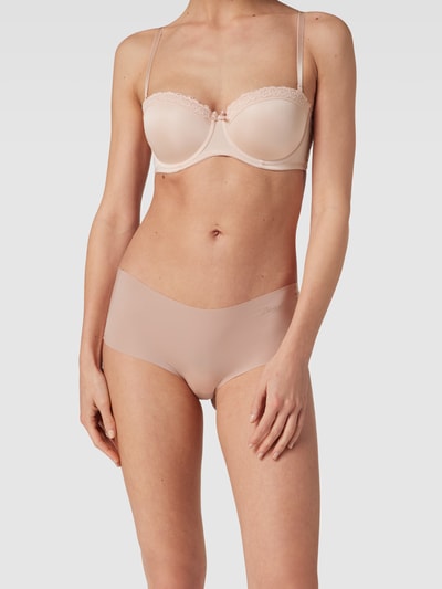 Sloggi Onderbroek met labeldetail, model 'ZERO' Beige - 1