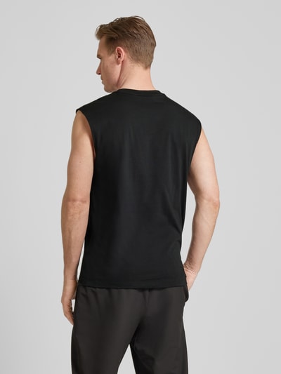 HUGO Tanktop met labelpatch, model 'Dankto241' Zwart - 5