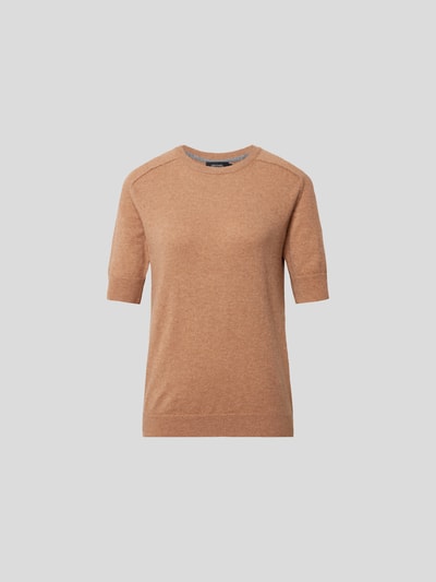 Lisa Yang T-Shirt aus Kaschmir Cognac 2