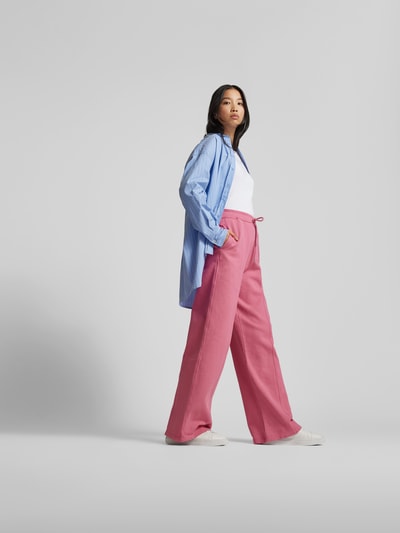 OH APRIL Sweatpants mit elastischem Bund Pink 1