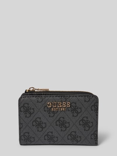 Guess Portemonnaie in Leder-Optik Modell 'Laurel' Anthrazit 1