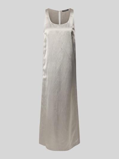 Luisa Cerano Midikleid mit Leinen-Anteil Silber 2