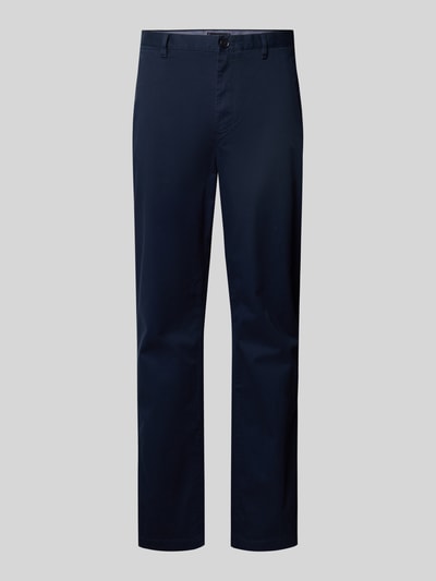 Tommy Hilfiger Regular Fit Chino aus Baumwoll-Mix Jeansblau 2