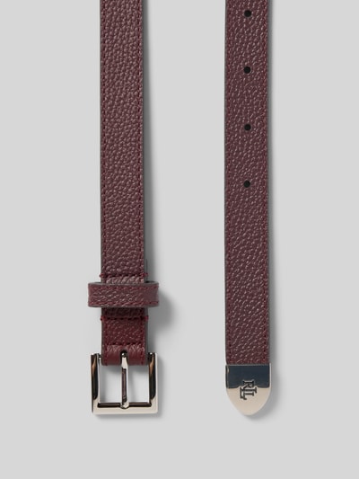 Lauren Ralph Lauren Gürtel aus Rindsleder mit Dornschließe Dunkelgrau 3