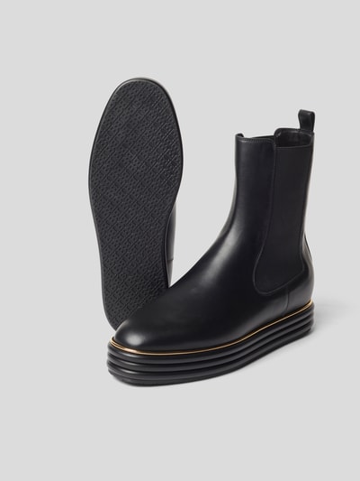 Bally Chelsea Boots mit Applikation Schwarz 5