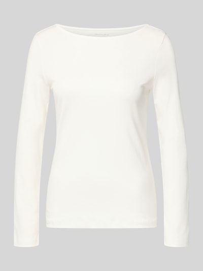Christian Berg Woman Longsleeve mit Rundhalsausschnitt Offwhite 1